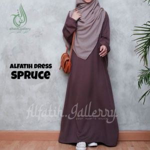 Gamis polos simpel elegan  jasmine dress polos
