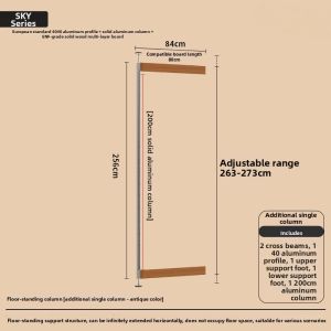 ALEDAN | Decorative Entryway Storage Rack Holes Panels