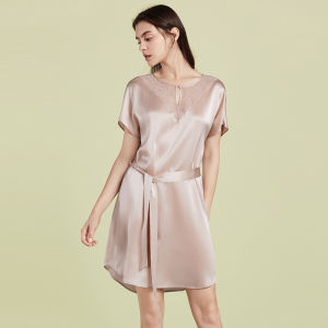 JINSANTA | Sericin 100% Silk Womens Sleepwear