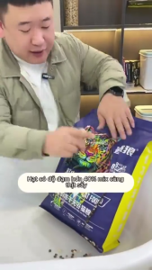 [ Túi chiết ] Hạt Cho Mèo LANGLIKE Siêu Topping Đạm 40% Không Độn Ngũ Cốc 500g / 1Kg