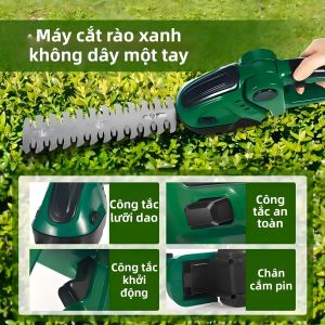 ZHUOLESHI | Máy Cắt Cây Xanh Động Lực Pin Lithium Di Động