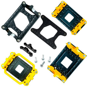 CPU Quạt Tản Nhiệt Giá Đỡ Tản Nhiệt Giá Đỡ Cho AMD AM3 AM4 AM5 AM2 Am3 + FM1 FM2 FM2 + Bo Mạch Chủ Backplane Căn Cứ Đa Năng