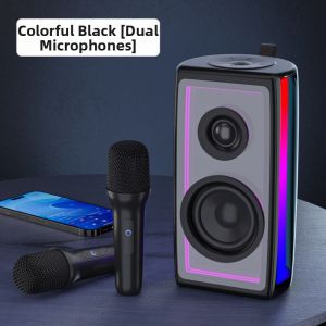soaiy | Karaoke Microphone Speaker Bluetooth Home KTV