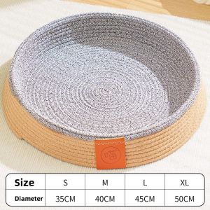 MONLEYTA | Large Size Wear-Resistant Jute Cat Scratching Board Integrated Cat Scratcher Non-Shedding Natural Jute Rope Cat Claw Board