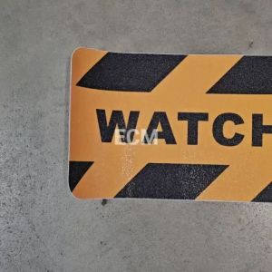 WATCH YOUR STEP ANTI SLIP CAUTION TAPE FLOOR SIGN HAZARD STRIP (SELF-ADHESIVE)