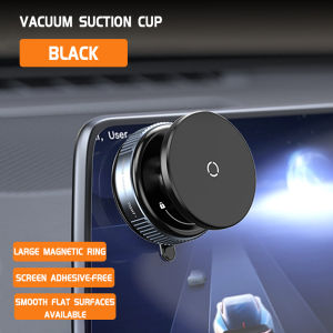 Car Mount Phone Holder Vacuum For Magsafe Bracket 360° Adjustable Rotating Portable Kickstand Easy-Install Universal Phone Stand