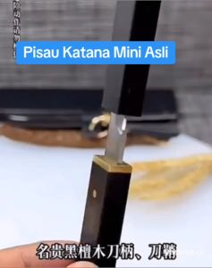 [ YM ACC ] Pisau Katana Single Isi 1 PCS Pisau Daging Dapur Pisau Single