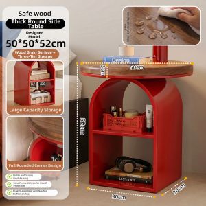 QYLIFE | Luxury Bedside Organizer Shelf