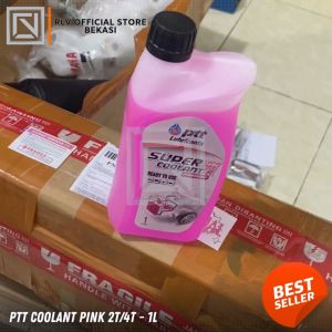 Oli samping Ptt 2t challenger jaso FD Air Radiator Radiator Coolant PTT Super Coolant-R Radiator Liquid 1L