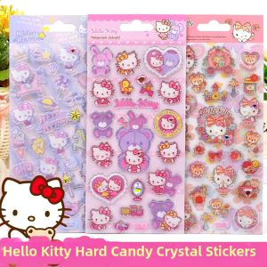 Sanrio | Hard Crystal 3D Candy Stickers Mobile Case Decorations