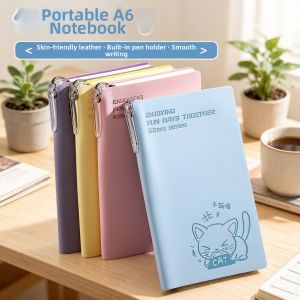 FARAMON | Cute Cat Themed Portable Notebook Small Size