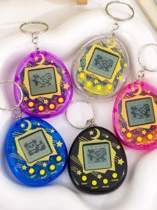 Máy Chơi Game Nuôi Thú Cưng Điện Tử Giải Trí Giảm Căng Thẳng Màn Hình Đen Trắng 168 Trò Chơi Quà Tặng Tomagotchi