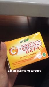 CNI VITAMIN C WELL3 C-500 EXTRA 30 TABLET