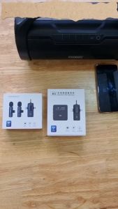 Micro thu âm cài áo M35pro-X3 kết nối không dây đa thiết bị điện thoại loa máy tính máy quay