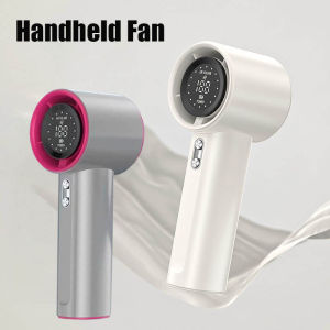 Mini Handheld Fan USB Charging 100-speed Turbo Electric fan Portable Outdoor Travel Camping Small Cooling Hand Fan ventilador