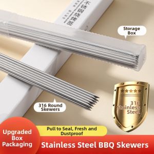 TAFUMAN | 316 Stainless Steel Food-Grade Barbecue Skewers