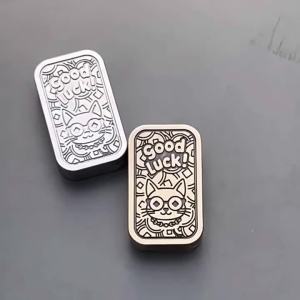 Metal Fidget Slider EDC Decompression Toy Protective Stress Relief Gadget for Casual Daily Entertainment