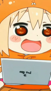 KIZARU Kaos Anime Himouto UMARU-CHAN ENERGY SAVING MODE