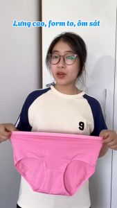 Combo 10 quần lót BigSize nữ cotton co giãn tốt mặc thoải mái (50-80 kg) - Kim Yến Mẹ và Bé