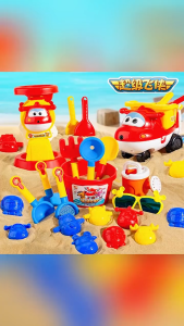 Đồ chơi cát biển cho bé – xe Jett super wings xô xẻng khuôn hình nhiều mẫu mới nhất 2025