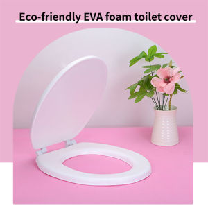 Portable soft toilet cover household seat cushion toilet seat soft foam cover ring universal seat soft foam color soft