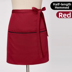 Waterproof Waist Apron Customizable for restaurants and cafes
