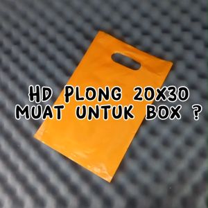 Plastik HD Plong 20x30 Tebal 05 Isi 100 Pcs PREMIUM Kantong Hijab Packing Baju Olshop Shopping Bag