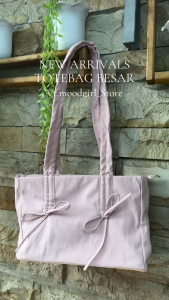 GROSIRAN OMYGOOSE Tote Bag Wanita Tas Tenteng Bahu Ukuran Jumbo Handbag Serut TFW 0265