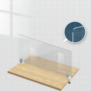 No-Drill Clear Partition Anti-Droplet Desk Divider