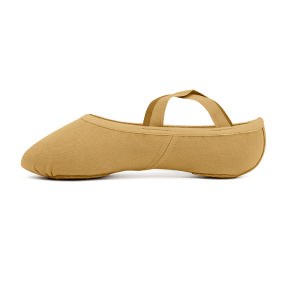 White Elastic Fabric Dance Shoes Soft Bottom Practice Ballet Shoes Childrens Cat Claw Shape Fitness Shoes Womens Footwear