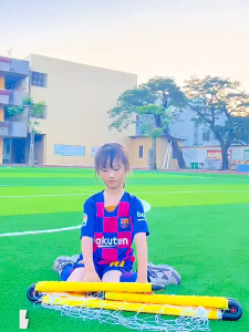 SG EmmAmy® Kids Folding Football Goal Outdoor Sports Toys Portable Football Toys Installation-free Early Education Toy