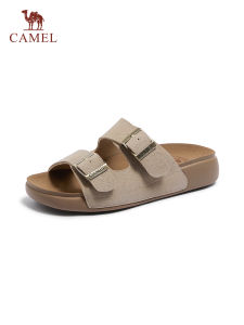 CAMEL | New Trendy Cork Soled Casual Shoes One-Strap