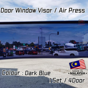 Proton Tiara 1996 - 2000 Door Window Visor / Door Visor Air Press - 1Set / 4Door