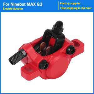 Electric Scooter Aluminium Alloy Disc Brake for Ninebot MAX G3 Kickscooter Front Rear Braking Including Brake Pads Accessories