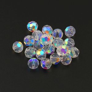 AAA quality 4/6/8mm faceted Rondelle Austria crystal beads glass football beads loose Spacer beads for bracelet necklace making