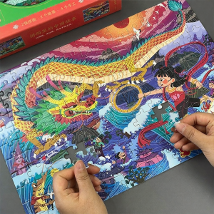 XIAOSHUGUOGUO | Puzzle Educational Assembly Toy for Children 3 to 10 Years