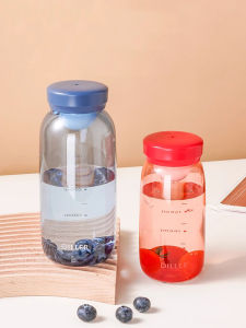 Portable Mini Food Grade Plastic Water Cup Tritan Pocket Sized Cute Style for Women Small Children Students Summer Beverage Cup