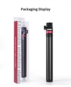 Giá Đỡ Đèn Hợp Kim Nhôm Đa Năng 2M Chân Máy Ảnh Nhẹ Với Ốc Vít 1/4 Inch Dùng Cho Đèn Bổ Sung Camera Hành Động