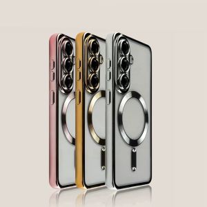 Luxury Plating Case For Samsung Galaxy A37 5G A376E A376E/DS A376B A376B/DS A376U1 A376U A376W Back Cover Cases Camera Protector