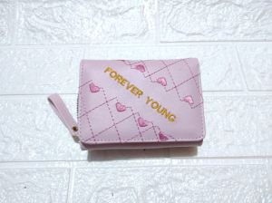 Dompet Wanita Genggam Dompet Wanita Premium Terbaru Dengan Bordir FOREVER YOUNG  Yang Menarik