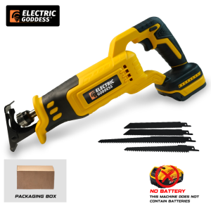 8500spm Brushless Reciprocating Saw Wireless Chainsaw Cut Saw Wood Cutting Power Tools With Sawblade For Dewalt 20V Battery Pins