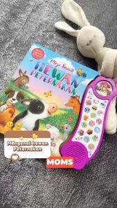 Mega Sounds Hewan Peternakan Sound Book (18 Tombol Suara Hewan - Cerita Dalam 2 Bahasa: Bahasa Indonesia dan Inggris)