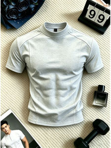 LIUBU | Deconstructed Spliced Fitted Boxy Short Sleeve T-Shirt