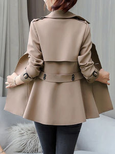 Shalldoer | Retro English Style Versatile Womens Trench Coat