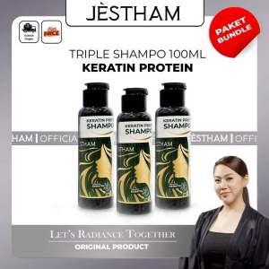 JBC - Jestham Triple Shampoo Keratin 100ml (3pc)