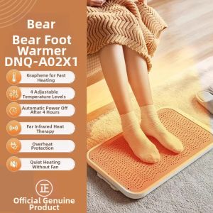 [China Plug Adapter Needed] Bear | Heating Foot Warmer Energy-Saving Electric Heater