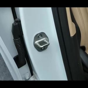 2-4pcs Car Door Lock Damper Buffer Car Shock-proof Silencer Pad Car Door Shock-absorbing Car Door Anti-collision Pad