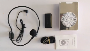 Microphone Teacher Wired Voice Small Mic Super Clear Sound Quality Amplifier Loudspeaker