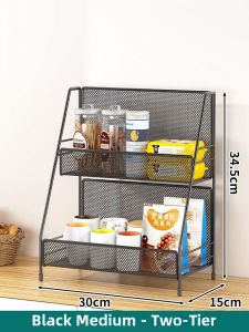 MENGBINFEN | Snack and Cup Organizer Desk Shelf