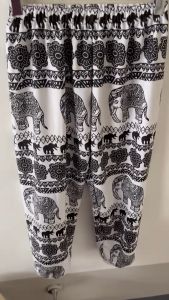 กางเกงลายช้างเด็ก ผ้าไหมอิตลี่  V2